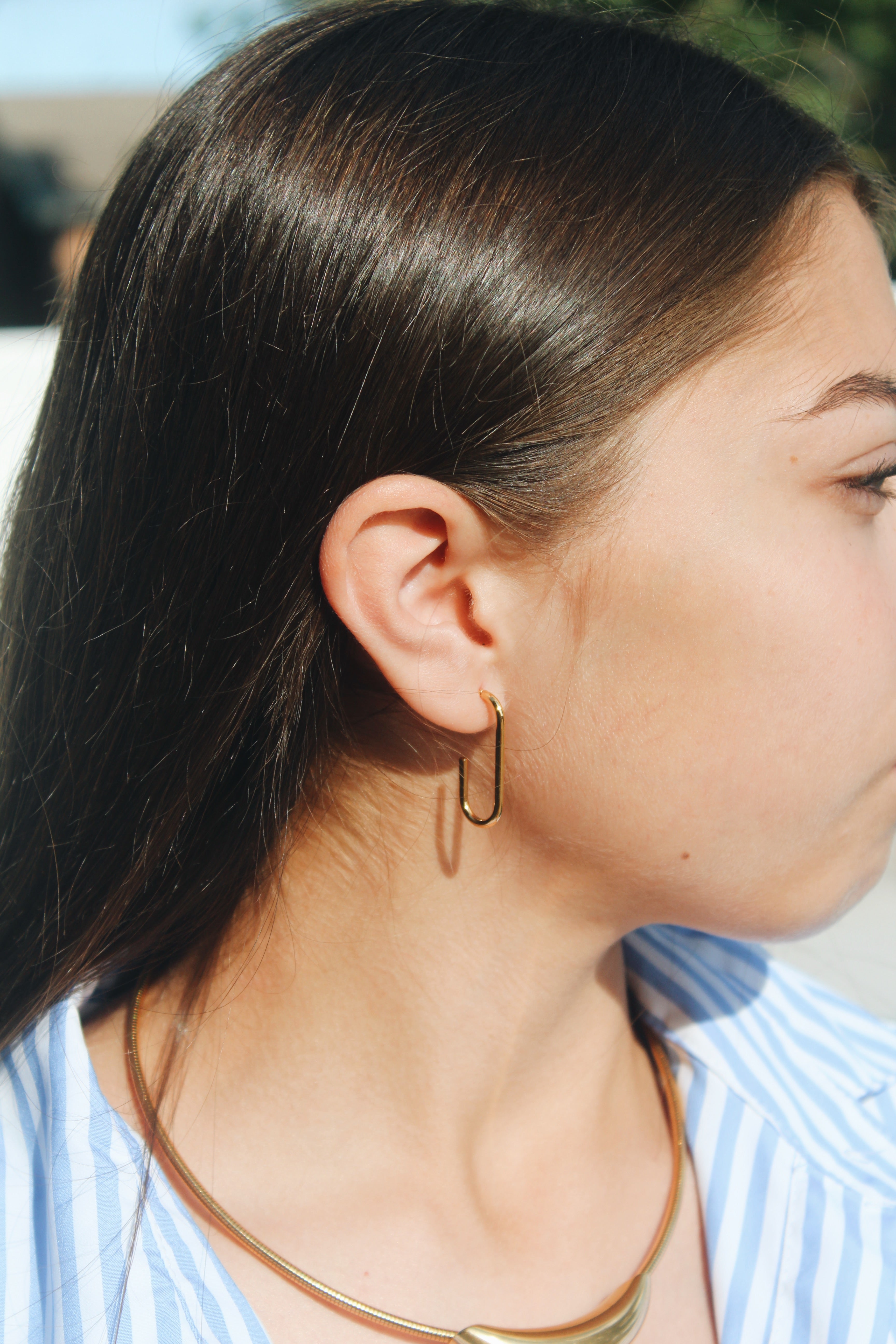 Lucy Bloom Hoops