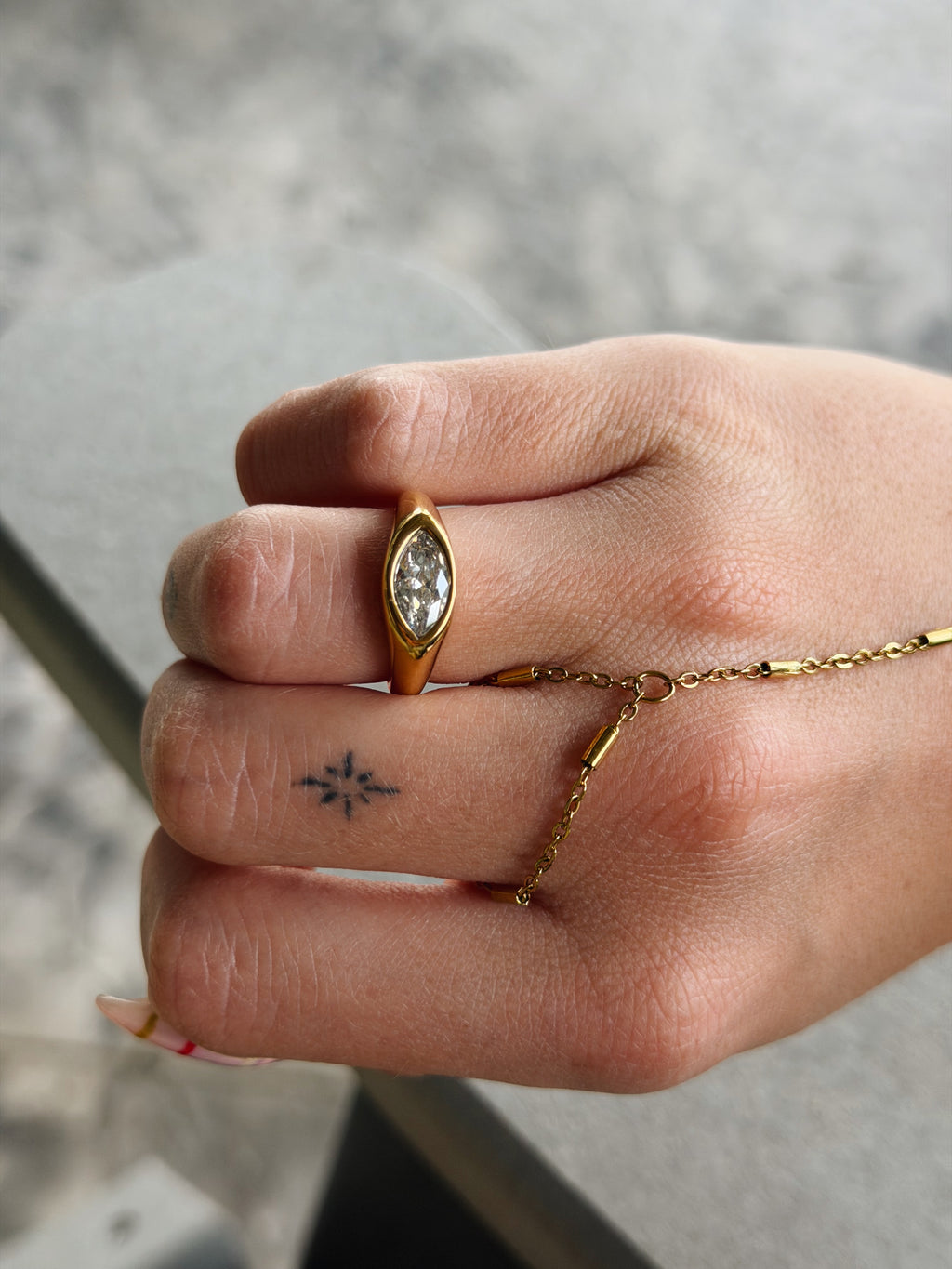 Caro Marquise Ring